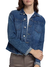 Janelle Slim Raw Jacket