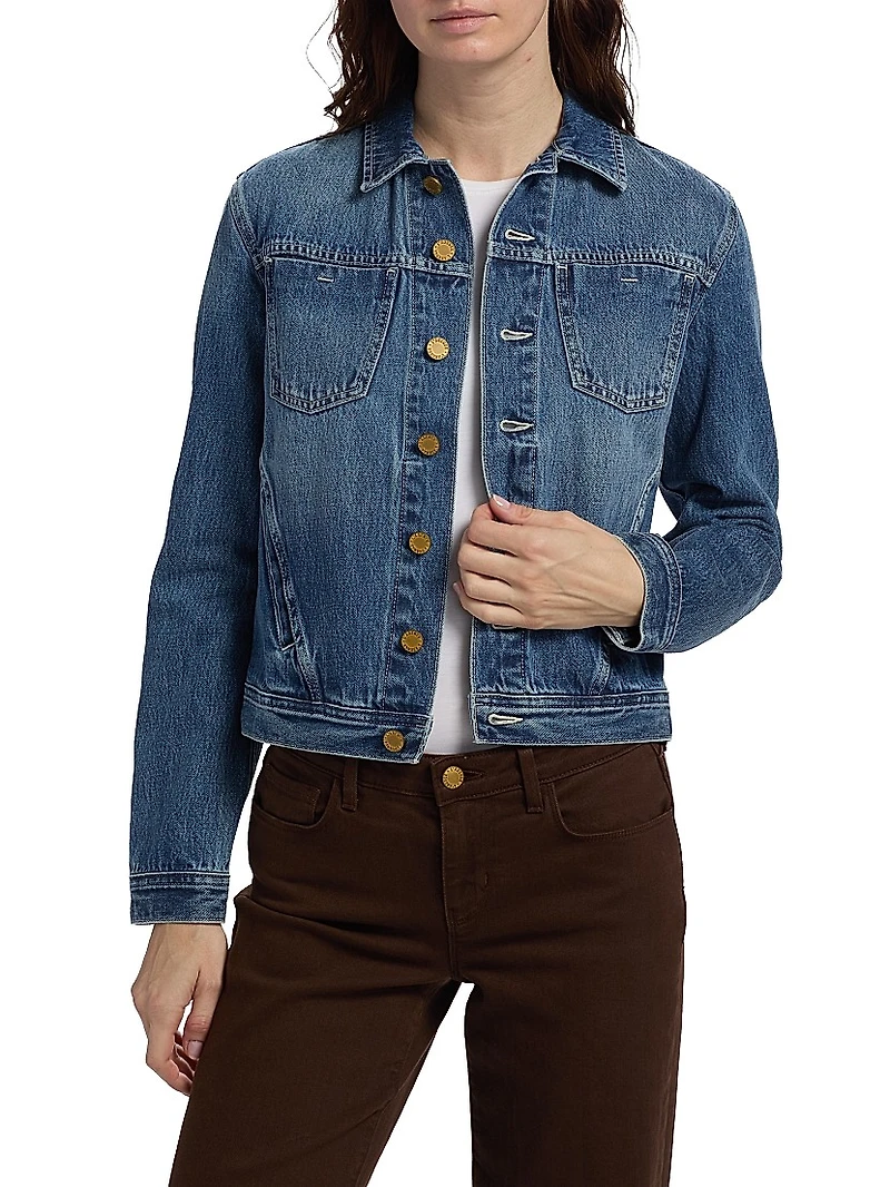 Celine Femme Slim-Fit Denim Jacket