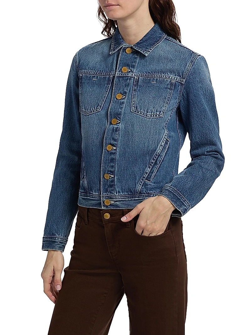 Celine Femme Slim-Fit Denim Jacket