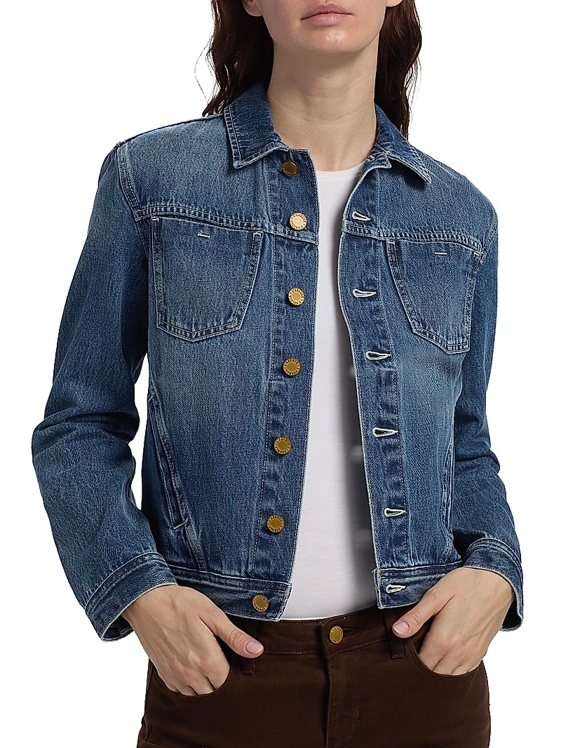 Celine Femme Slim-Fit Denim Jacket