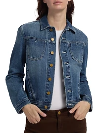 Celine Femme Slim-Fit Denim Jacket