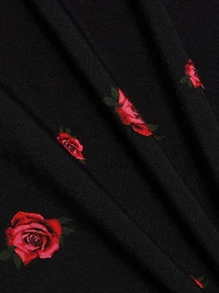 Ressi Rose-Print Crewneck Top