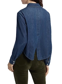 Annette Denim Long-Sleeve Shirt