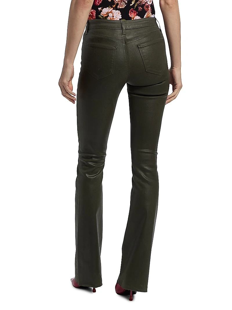 Ruth High-Rise Straight Raw-Hem Jeans