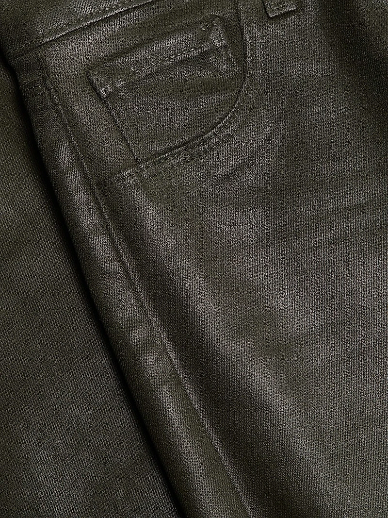 Ruth High-Rise Straight Raw-Hem Jeans