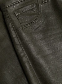 Ruth High-Rise Straight Raw-Hem Jeans