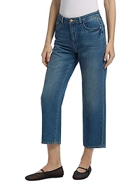 June Cropped Stovepipe Jeans