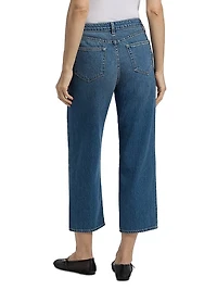 June Cropped Stovepipe Jeans
