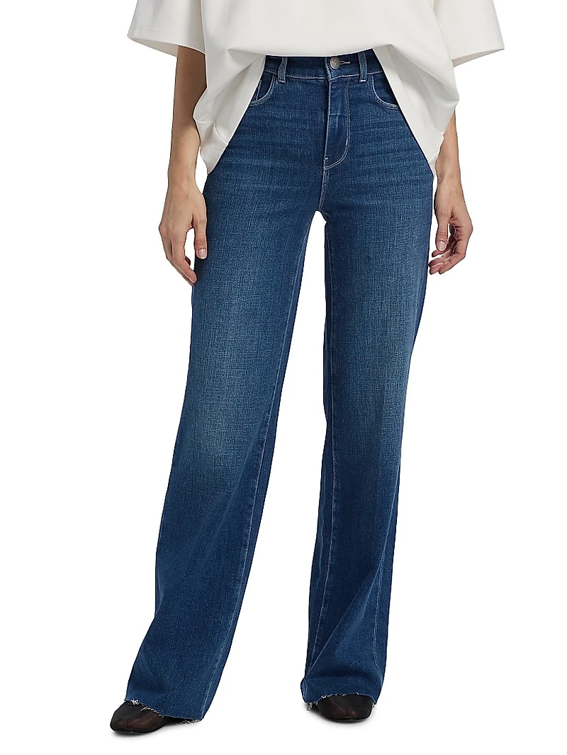 Gwenna Ultra High-Rise Wide-Leg Jeans
