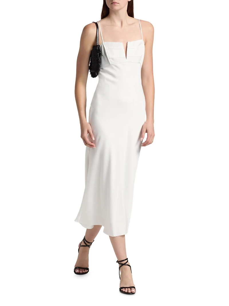 Pina Slip Midi-Dress