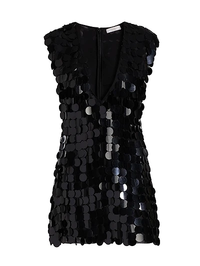 Sami Paillette Sleeveless Minidress
