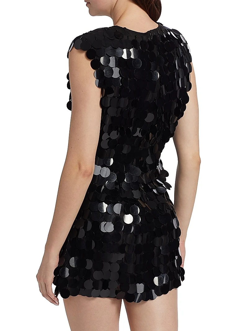 Sami Paillette Sleeveless Minidress