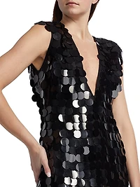 Sami Paillette Sleeveless Minidress