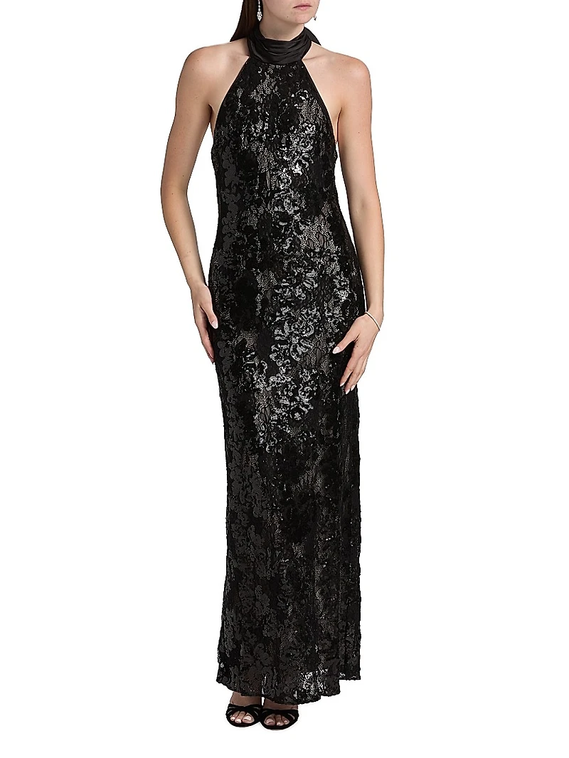 Tatiana Sequin Gown