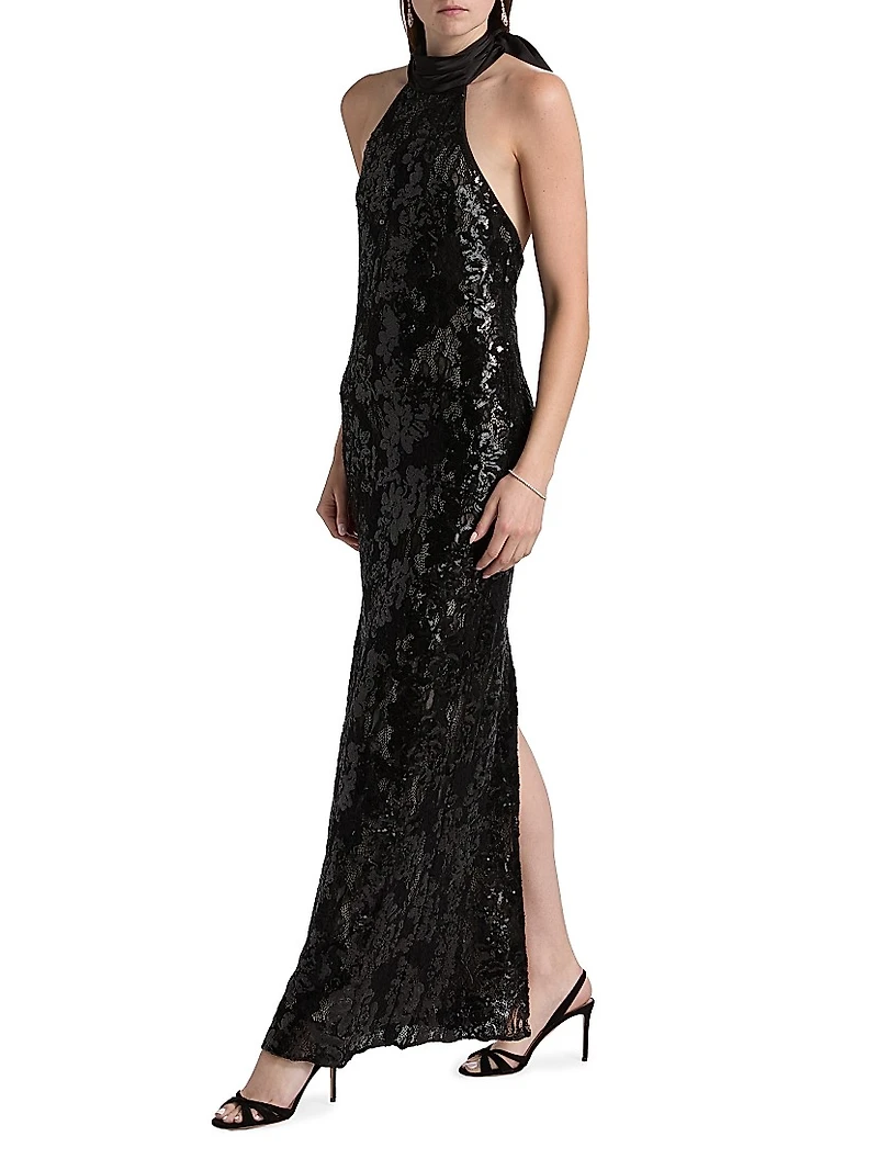 Tatiana Sequin Gown