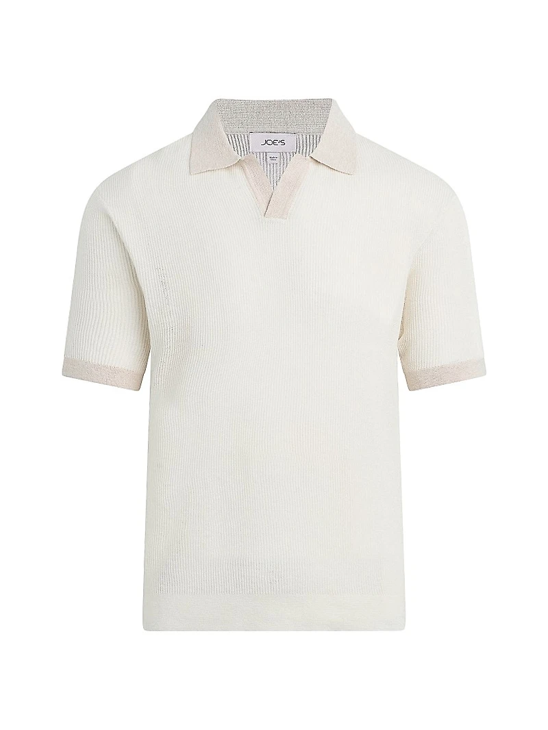 Club Cotton-Linen Polo Shirt