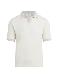 Club Cotton-Linen Polo Shirt