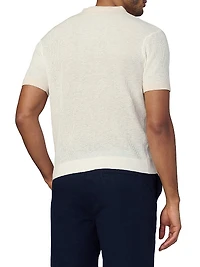 Club Cotton-Linen Polo Shirt