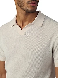 Club Cotton-Linen Polo Shirt