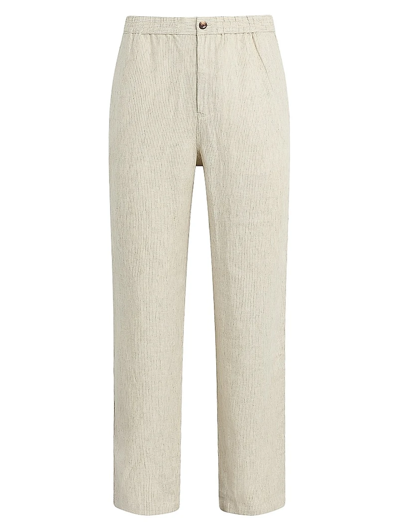 Clarkson Linen Striped Pants