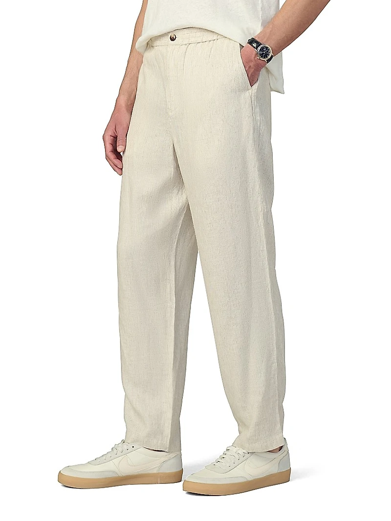 Clarkson Linen Striped Pants