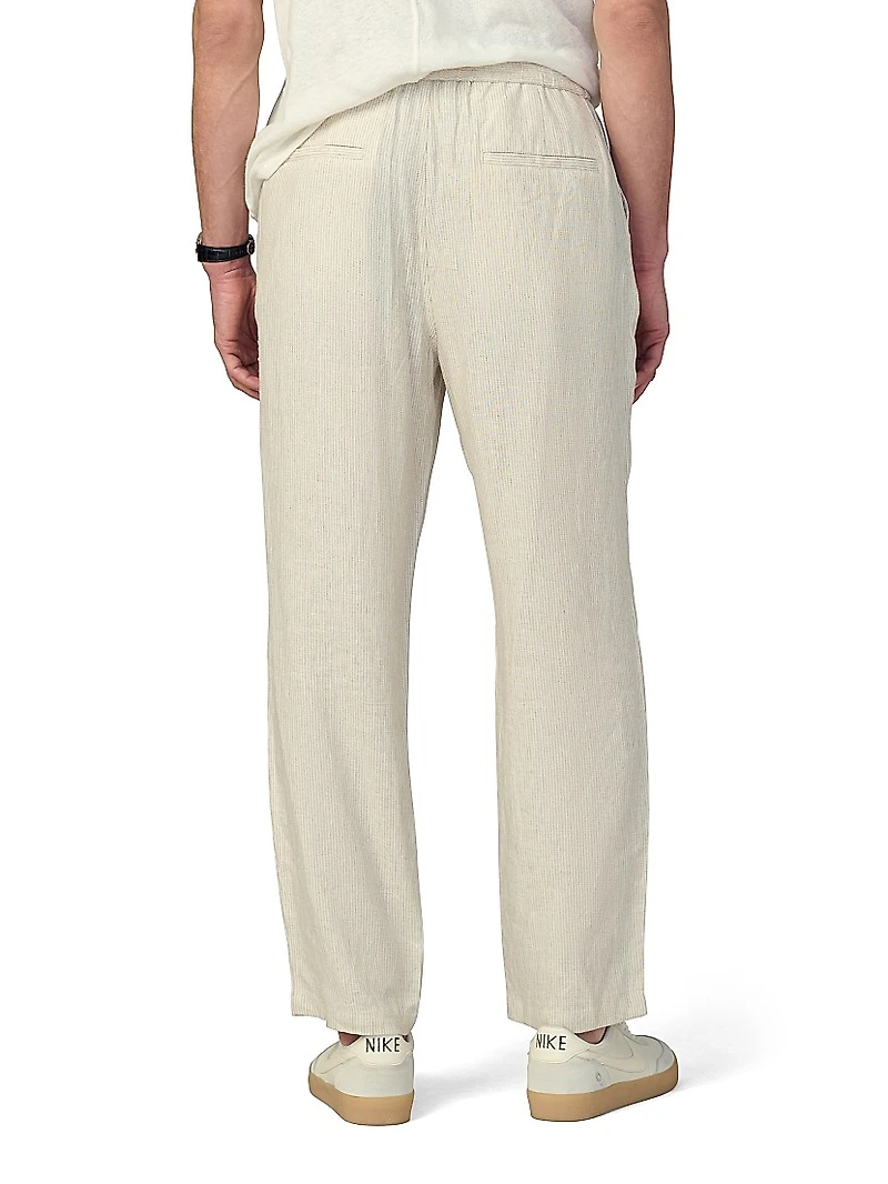 Clarkson Linen Striped Pants