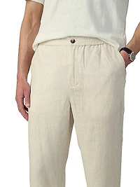 Clarkson Linen Striped Pants