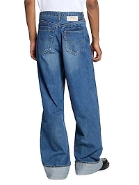 Levi's x Sacai Belted Wide-Leg Jeans