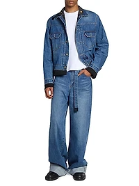 Levi's x Sacai Belted Wide-Leg Jeans