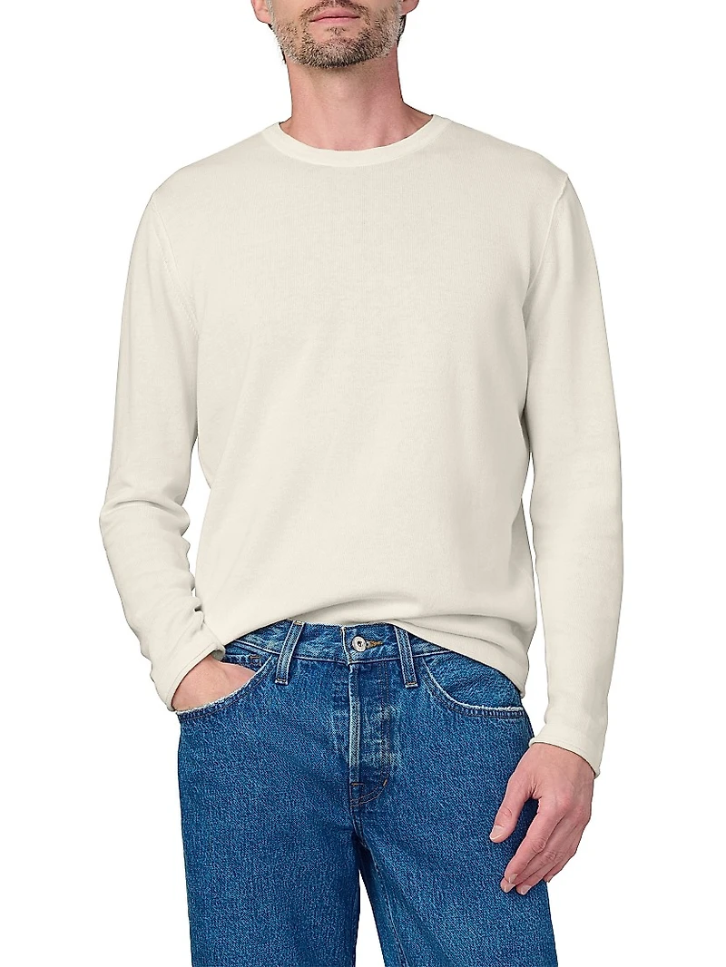 Cotton Crewneck Sweater