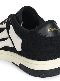 Bouclé Skel Top Low-Top Sneakers