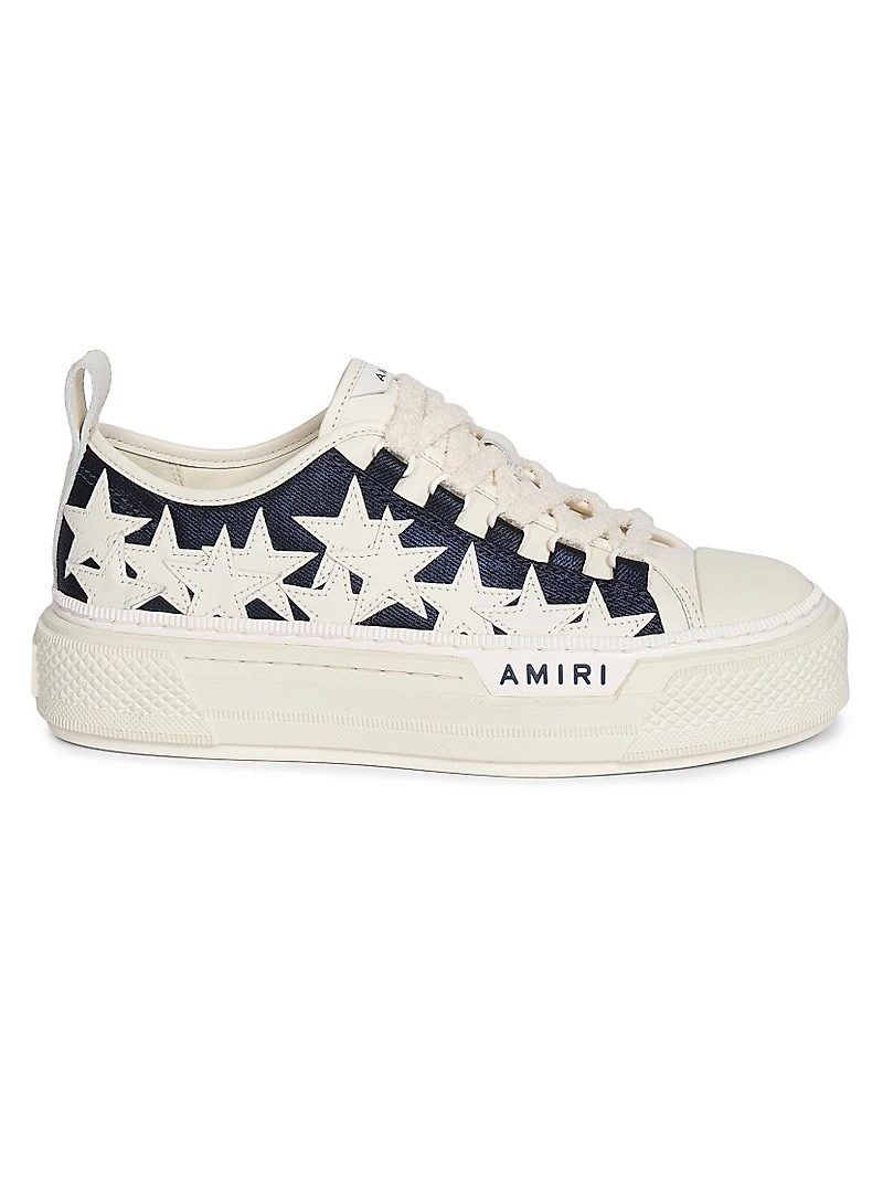 Court Denim Stars Sneakers