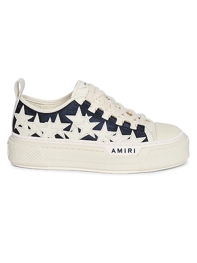 Court Denim Stars Sneakers