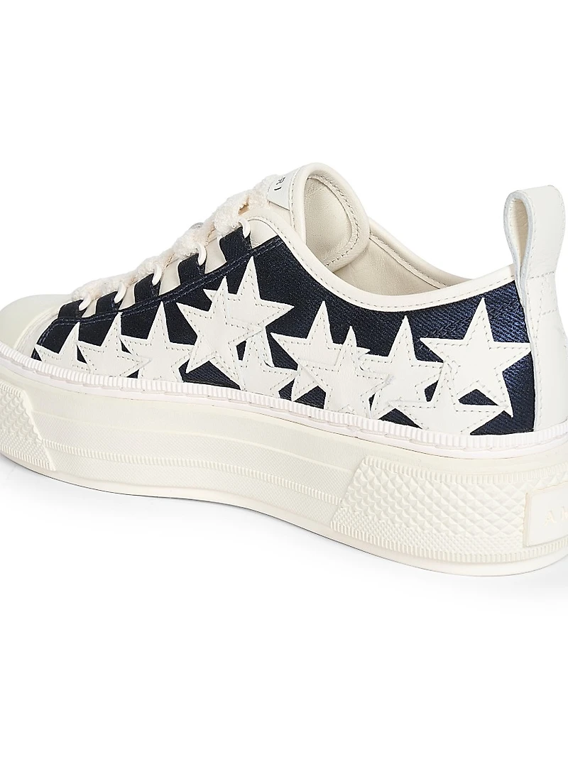 Court Denim Stars Sneakers