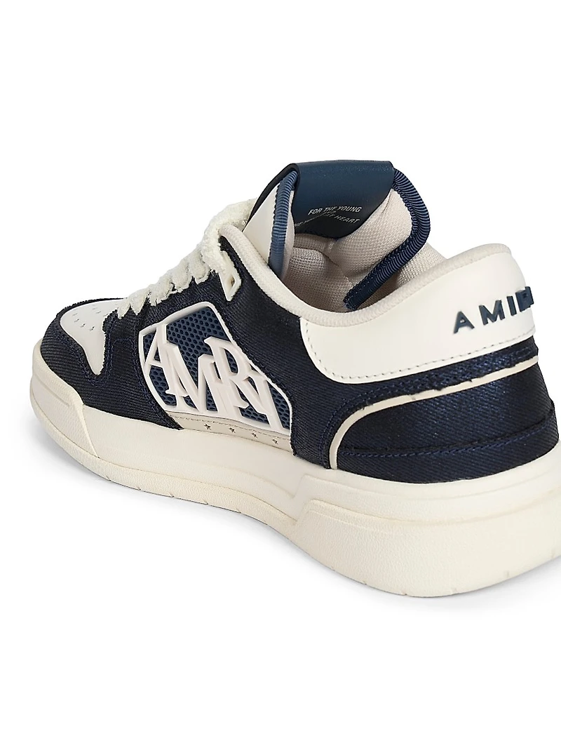 Classic Denim Low-Top Sneakers