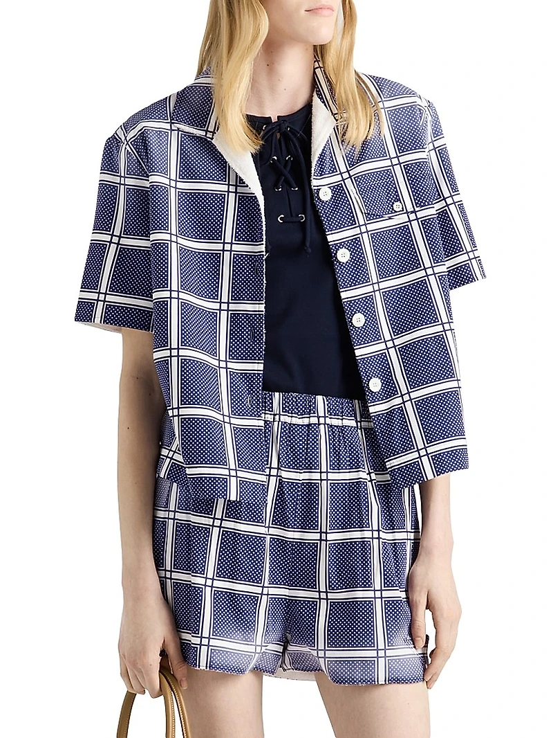 Cotton Tank Top with Laces