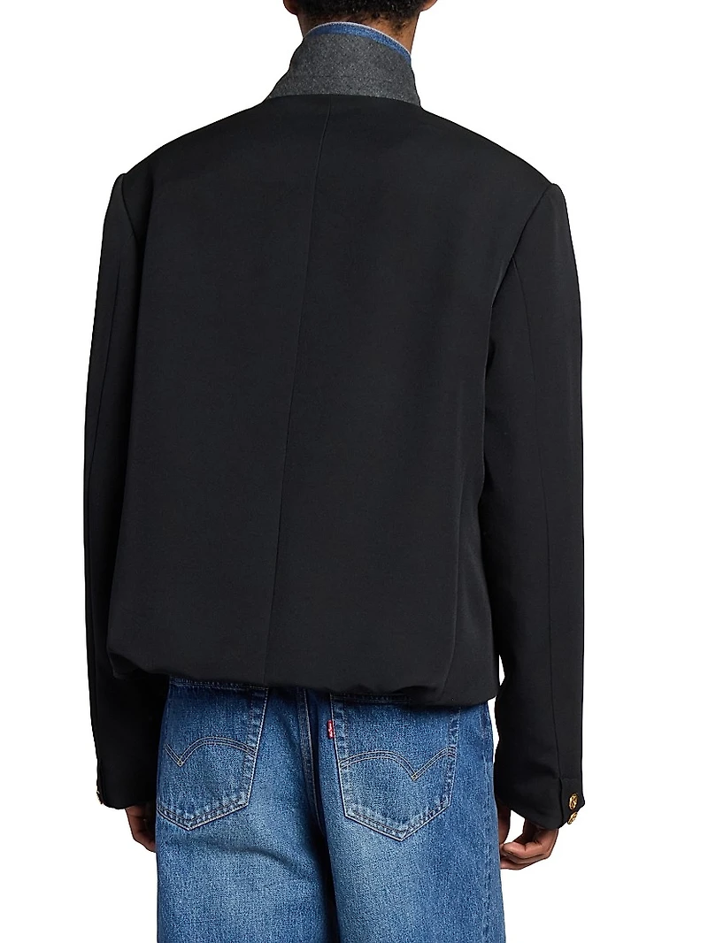 Levi's x Sacai Matelasse Twill Reversible Denim Jacket