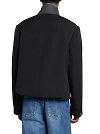 Levi's x Sacai Matelasse Twill Reversible Denim Jacket