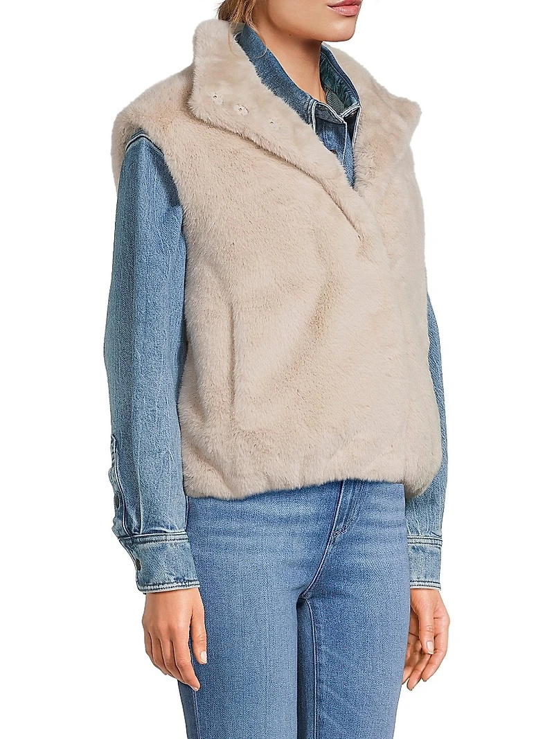 Faux Fur Vest