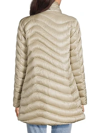 Quilted Mid-Length Down Coat