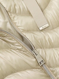 Quilted Mid-Length Down Coat