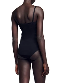 Jewellery Detail Knit Leotard