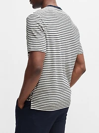 Regular-Fit T-Shirt Cotton and Linen