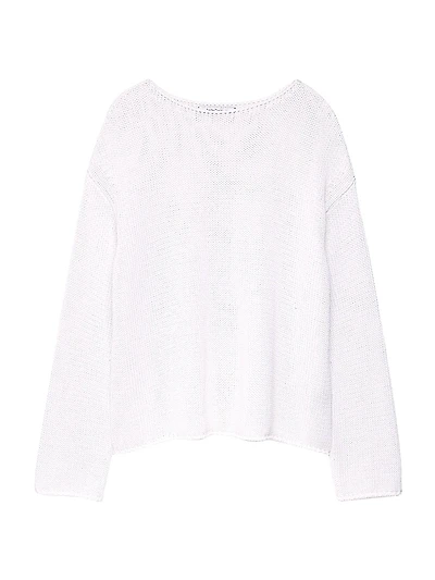 Draped Knit Sweater