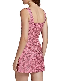 Brooke Sequined Organza Minidress