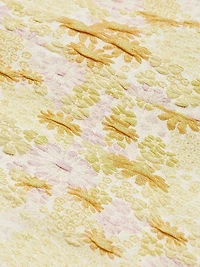 Acacia Daisy Brocade Midi-Dress