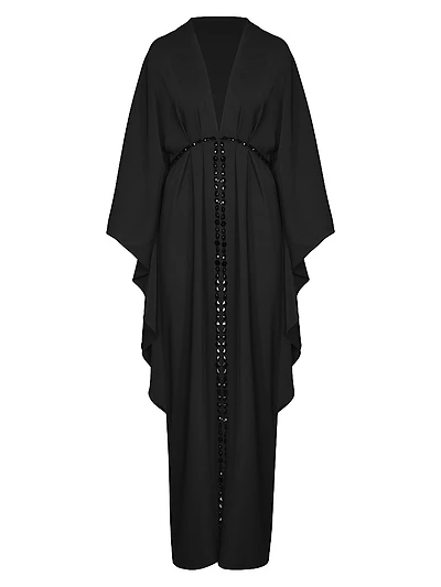 Micaela Sombreando Embellished Maxi Dress