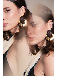 Micaela Oriental Dreams Floral Silk Halterneck Minidress