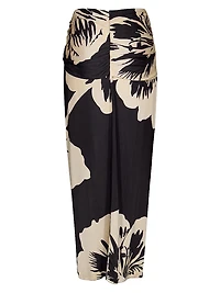 Luminosity Draped Ankle Skirt