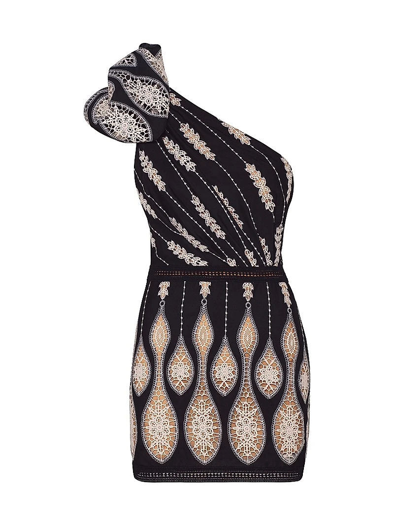 Micaela Celestial Matter One-Shoulder Minidress